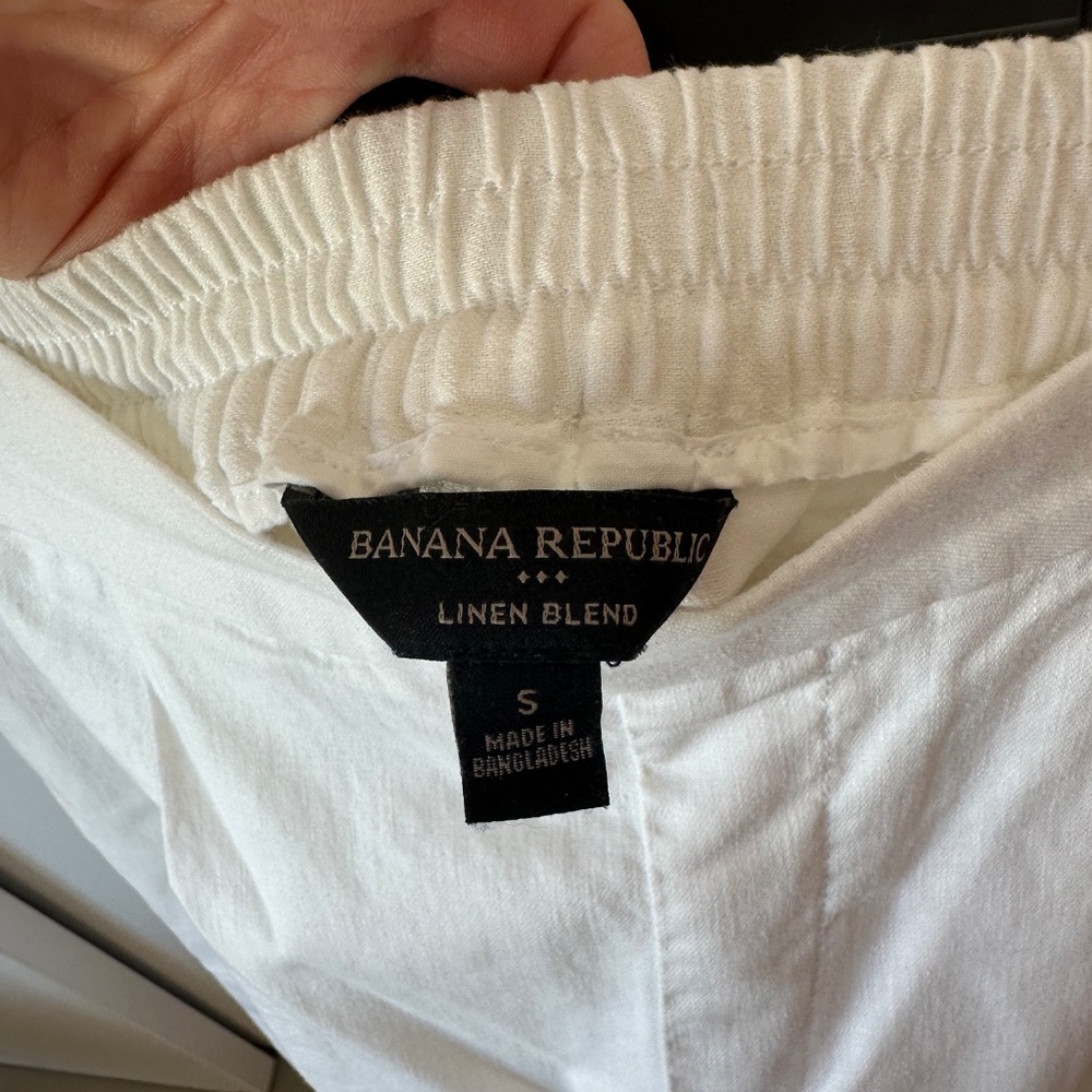 Banana Republic Wide Leg Linen Trouser - Picture 6 of 6